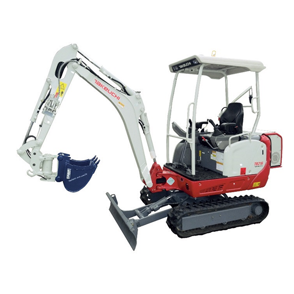 tackeuchi tb216 mini digger