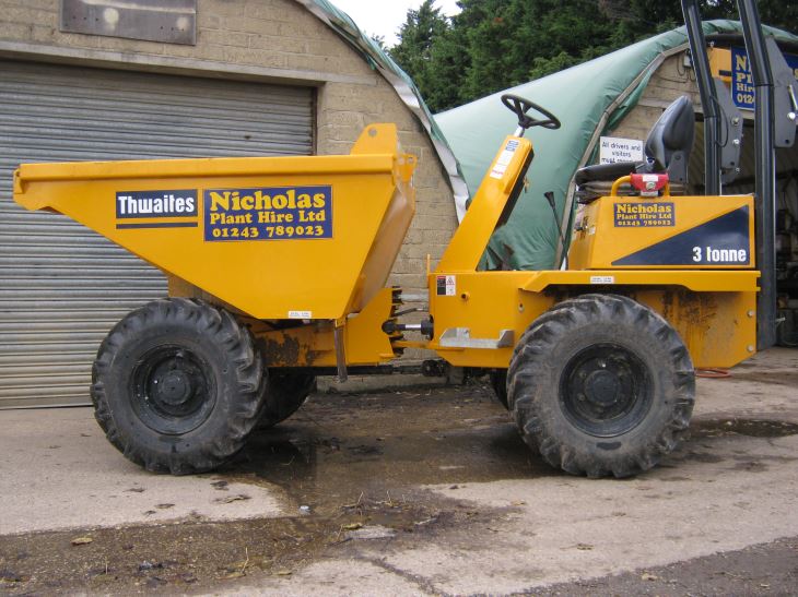 3 tonne dumper lorry